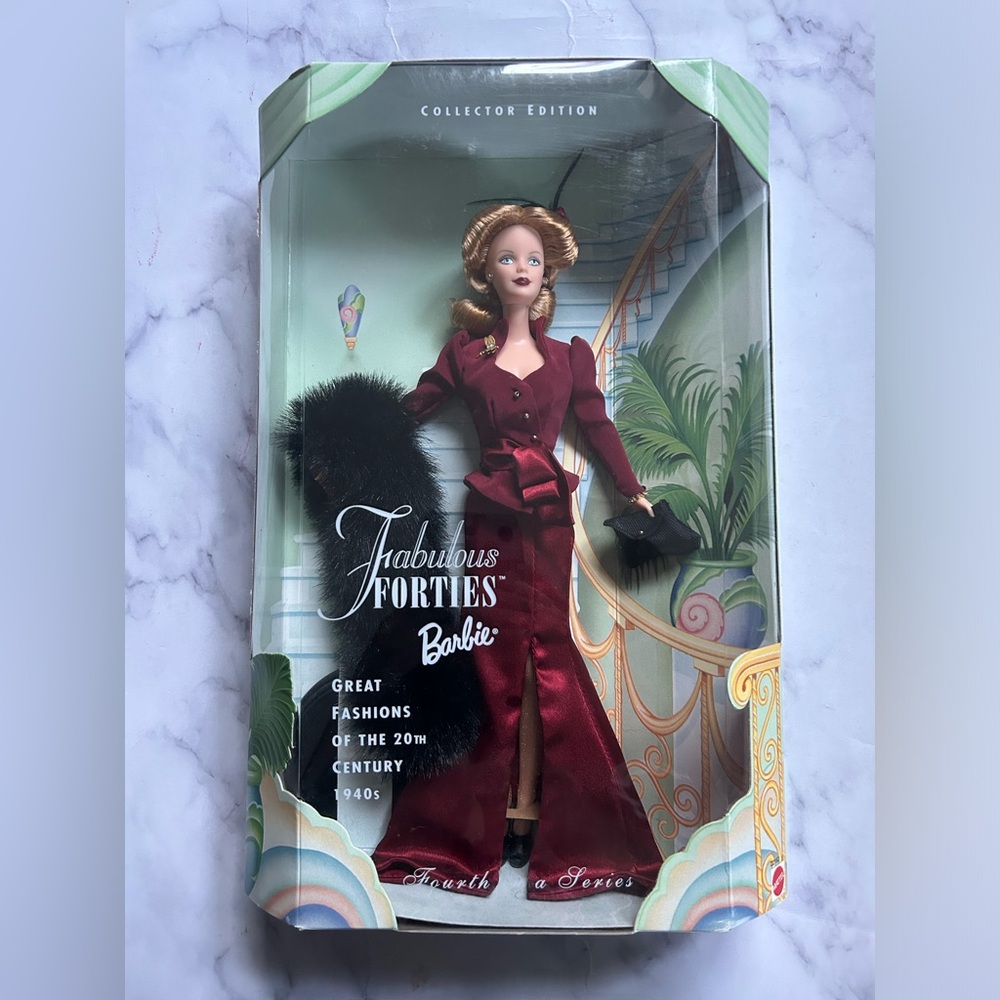 Great Fashions Of The 20th Century Fabulous Forties Barbie Doll